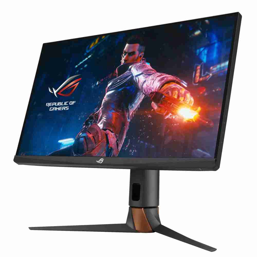 华硕ASUS ROG Swift 360Hz PG27AQN，，，采用糖果派对全新可支持ULMB2技术的高阶电竞显示器，，，为电竞玩家打造突破以往的急速游戏体验。。。。（图片来源：ASUS提供）